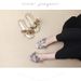 Flat Lotus Leaf Slippers For Women, Summer Outdoor High-End French Gold Beach One-Strap Sandals, Fairy Style New Model_vogvips.com