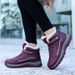 Men's Shoes With Plush And Thick Snow Boots, Middle-aged And Elderly Mothers' Walking Shoes_vogvips.com
