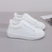 Women's White Casual Shoes, Couple Style, Student Korean Version, Spring And Autumn Women's Shoes, Height-Increasing Spo_vogvips.com