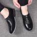 HPIOPL Men's Casual Slip-On Shoes - Breathable Elastic Loafers With Comfortable EVA Insole, Lightweight & Versatile For Spring, Summer & Fall_vogvips.com