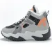 Women Thick Soled Round Toe High Top Dad With Added Plush Warm Breathable Mesh Comfortable Elevated Sports Shoes_vogvips.com