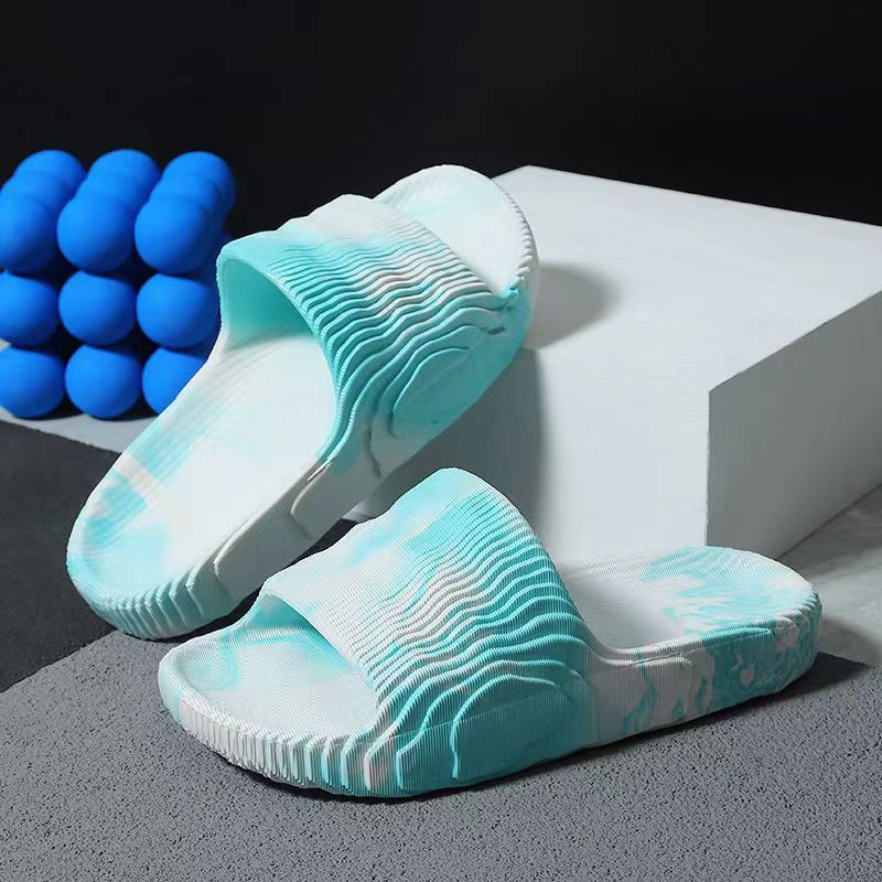 Step On Poop Feeling Thick Soled Korean Version Trendy Summer Fashion Couple Versatile Comfortable Anti Slip Home New_vogvips.com