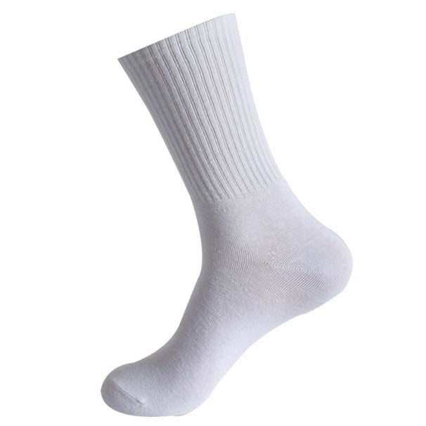 Calf socks High elastic fall winter mid-tube socks men's and women's solid color cotton socks running socks size_vogvips.com