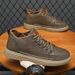 Summer New Breathable, Waterproof, And Anti Slip Men's Fashion Versatile Small White Thick Sole Casual Board Shoes_vogvips.com