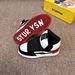 Color Blocked High Top Sneakers Hong Kong Style Women's Versatile Trendy Shoes For Autumn_vogvips.com
