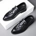 New Top Layer Cowhide Casual Genuine Leather Business Dress Breathable Single Shoes, Pointed Men's Shoes_vogvips.com