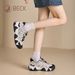 Gongyang Women's 2025 New Autumn Genuine Leather Flat Sneakers Women Trendy Versatile Lightweight Casual Shoes_vogvips.com