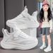 New Children's White Girls, 3-6 Years Old, Breathable 2026 Autumn Sports For Boys, Mesh Shoes_vogvips.com