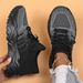 Large Size Sports For Women, Breathable Fly Knit Socks, One Foot Lazy Shoes_vogvips.com
