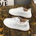 Genuine Flat Women's 2026 New Student Versatile Casual Sports Board Shoes Women Sneakers Woman Shoe Split Leather_vogvips.com