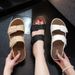 Women's Shoes New Summer Slippers For Home Non Slip Wedge Heel Flip Flops Outdoor Versatile Height Increasing Women's Shoes_vogvips.com