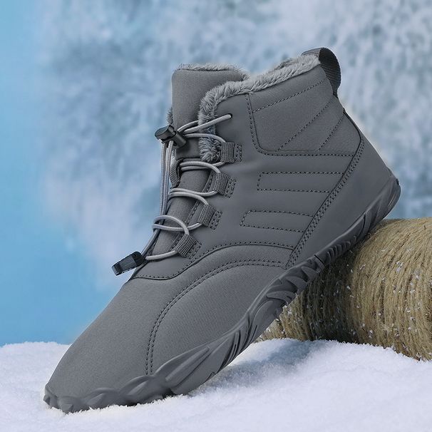 Refers To Outdoor Sports Cotton Shoes, Men's And Women's Velvet Warm Boots, Wear-resistant Non-slip Snow Boots, Thickened Couple Shoes_vogvips.com