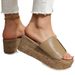 large Size Thick-soled Sandals For Women New Model Wedge And Casual_vogvips.com