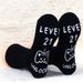 Cotton mid-tube socks casual sports cotton socks game socks sole letter non-slip adhesive socks_vogvips.com