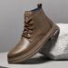 European Warm Series New Large Size Fleece-Lined Martin For Men High-Top Leather British Style Casual Warm Workwear Motorcycle Boots_vogvips.com