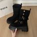 Height-Increasing Melard Martin For Women 2025 Autumn Winter New Over-the-Knee Two-Way Thick Sole Chunky Heel Western_vogvips.com