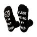 creative funny cotton socks soles letters non slip dotted floor socks mid tube sports socks_vogvips.com