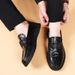 Spring New Genuine Leather First Layer Sheepskin Breathable Loafers Casual Men's Single Shoes_vogvips.com