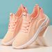 Women's Spring Style Flyknit Sports Comfortable Breathable Running Large Size Private Label Gift Lightweight Single_vogvips.com