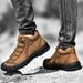 Men's Work Shoes Autumn And Winter Genuine Leather Mid-Top Shoes, Closed-Toe Anti-Kick Outdoor Casual Hiking Shoes, Larg_vogvips.com