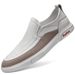 Men's Simple First-layer Cowhide Foot Cover Outdoor Cowhide Soft-soled Casual Board Shoes_vogvips.com