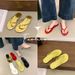 2025 Spring Summer New Style Clip-Toe Casual Beach Flip-Flops Large Size Flat Slippers For Women_vogvips.com