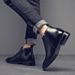 Martin Boots Men's Leather Pointed Single Chelsea Boots Men's High-top Leather Shoes Style Men's Boots Low-top_vogvips.com