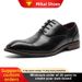plus Size Men's Business Leather Shoes Formal Casual Brogue Cowhide Carving_vogvips.com
