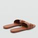 Women's Flat Casual Sandals Summer Slippers Metal Horsebit Buckle One Strap Beach Shoes New Style 2025_vogvips.com