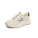 Foaming Sole Genuine Leather Forrest Gump Shoes For Women 2025 Spring New Thick Soled Sports Shoes For Women Casual Dad Shoes All Match Shoes_vogvips.com