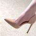 Side Empty Red Sole Nude Heels Women New Spring And Autumn Style Pointed Professional Non Tiring Feet Slim High_vogvips.com