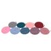 Two-tone Twill And Polka Dot Round Shoelaces With A Stylish Shoe Rope_vogvips.com