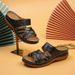 New Thick Bottom Hollow Carving Slippers For Women With Slope Heels And Open Toed Beach Shoes_vogvips.com