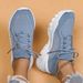 Large Size Sports For Women, Breathable Fly Knit Socks, One Foot Lazy Shoes_vogvips.com
