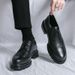 Men's Korean Wedding Groom Business Formal Brogue British Style Casual Leather Shoes Px25_vogvips.com