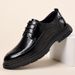 Men's Business Casual Formal Wedding Genuine Leather New British Style Trend Shoes Commuter First Layer Cowhide_vogvips.com