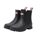 Womens Short Waterproof Rain Boots Non Shock Absorbing Slip Rubber Chelsea Style_vogvips.com