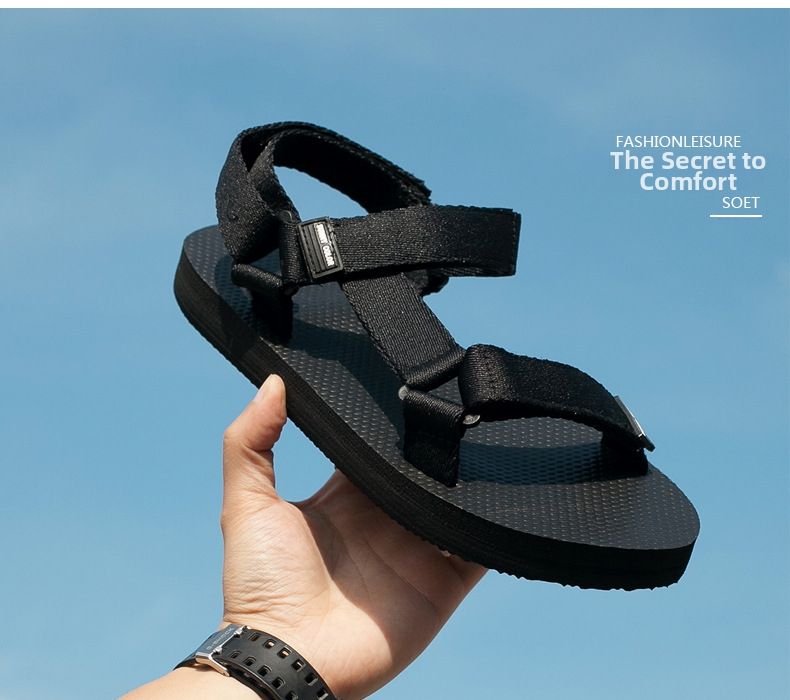 Men's Lightweight Casual Sandals Summer New Style Fitness Hiking Outdoor Trendy Beach Couple Sandals Wholesale_vogvips.com