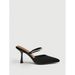Pointy High Heels Women's Summer New Small Niche Rhinasters A Word With Bao Head Sandals Women Wear Half Drag_vogvips.com