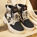 European Warm Series Martin For Men 2025 New Autumn Height-Increasing Thick-Soled Work Boots Versatile Casual Straw Sole Men's Shoes Low Heel_vogvips.com