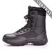 Black Tianya Combat Boots Wear-resistant, Non-slip And Lightweight Training Shoes High Top_vogvips.com