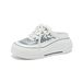 Genuine Leather Closed-Toe Slip-On Women's Sandals, 2026 New Summer Model, Soft-Soled, Thick-Soled Sandals With_vogvips.com