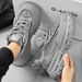Langhua Shoe Industry Y06 Transparent Mesh Men's Shoes 39-44 P46_vogvips.com
