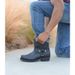 High Heel Western Cowboy Boots Couple Hardware Strap_vogvips.com