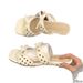 French Chic Polka Dot Bow Low Heel Sandals - New Summer Collection, Soft & Ethereal Open-toe Slides_vogvips.com