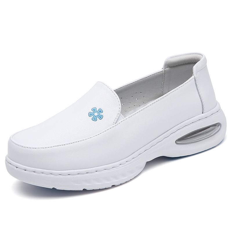 Nurse Shoes Women's Soft Sole Breathable Thick Sole Non-slip Flat Shoes_vogvips.com