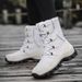 Winter New Snow Boots For Women With Thick Fleece, Warm And Wear-resistant Cotton Shoes, Waterproof Thick Sole For Women_vogvips.com