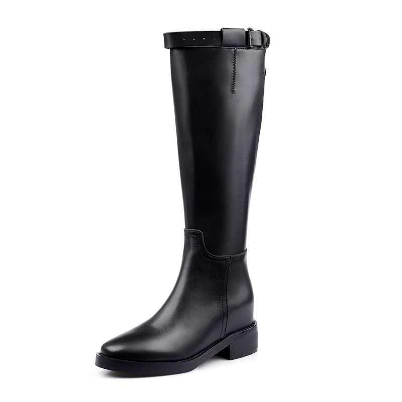 Knight Boots, High Boots, Children But Knee Boots, Large Boots, Inner Height Of Leather Boots_vogvips.com