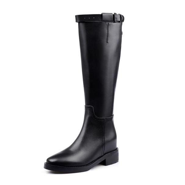 Knight Boots, High Boots, Children But Knee Boots, Large Boots, Inner Height Of Leather Boots_vogvips.com