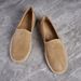 Men’s Shoes Operated Spring And Summer New Sheepskin Fisherman Shoes Flat Soled Casual Slip On Loafers Men's Slip On Lazy Shoes Men_vogvips.com